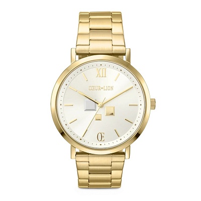 *Coeur de Lion Часы Gold-White *7642/73-1614 