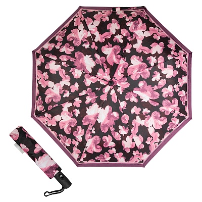 Зонт складной Ferre 4FDB-OC Flowers Pink  Ferre Milano  product-3552 