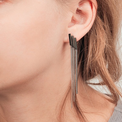 Серьги  Fiore Luna  AWE3004-S 