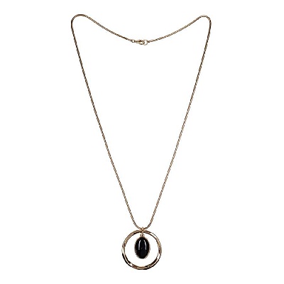 Колье BLACK QUARTZ LN5135 BW/G 