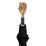 Зонт складной Pasotti Auto Leone Gold Oxford Black Арт.: product-3895