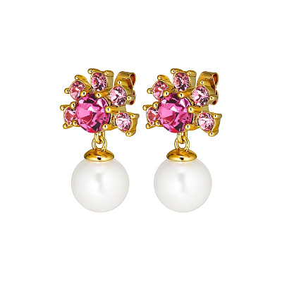 Серьги VERONICA SG ROSE 440001 