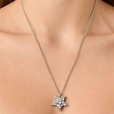 Колье LYRA SS CRYSTAL  Dyrberg Kern  450040 