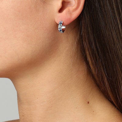 Серьги HEIDI SS BLUE MIX  Dyrberg Kern  360011 BL/M/S 