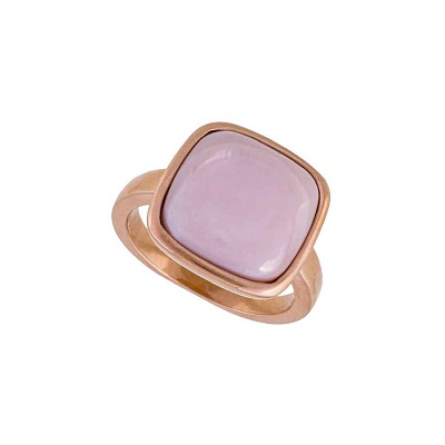 Кольцо Куб SHELL ROSE  Fiore Luna  KR02914-3/7 R/RG 
