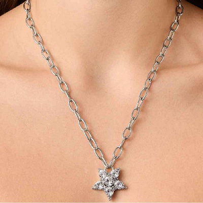 Колье SAGITTA SS CRYSTAL  Dyrberg Kern  450052 