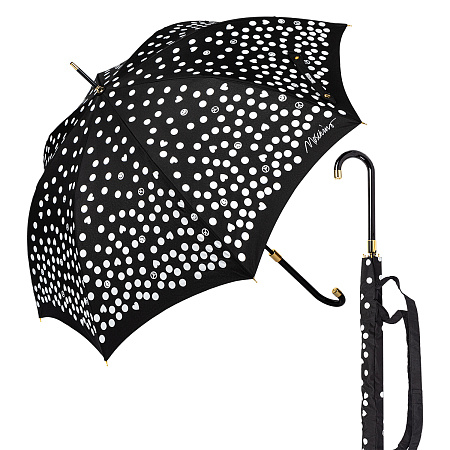 Moschino Зонт-трость Moschino 8939-63autoa Pois Black  product-3998 Арт.: product-3998
