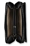 Кошелёк женский BUGATTI Elsa, с защитой данных RFID, чёрный, воловья кожа/полиэстер, 15,5х3х9,5 см Арт.: 49462501