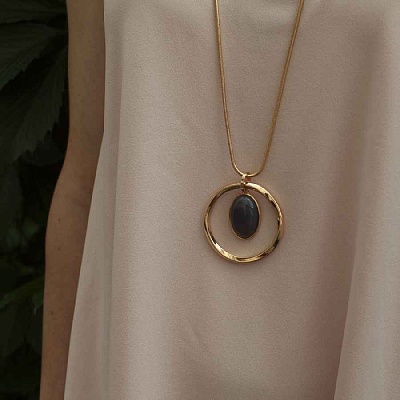 Колье GREIGE OPAL  Fiore Luna  LN5136 BR/G 