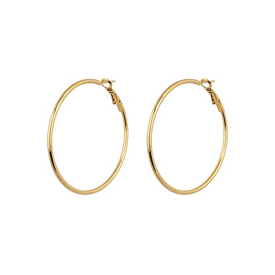 Серьги Кольцо 50 AWE2950-G-2-50mm 