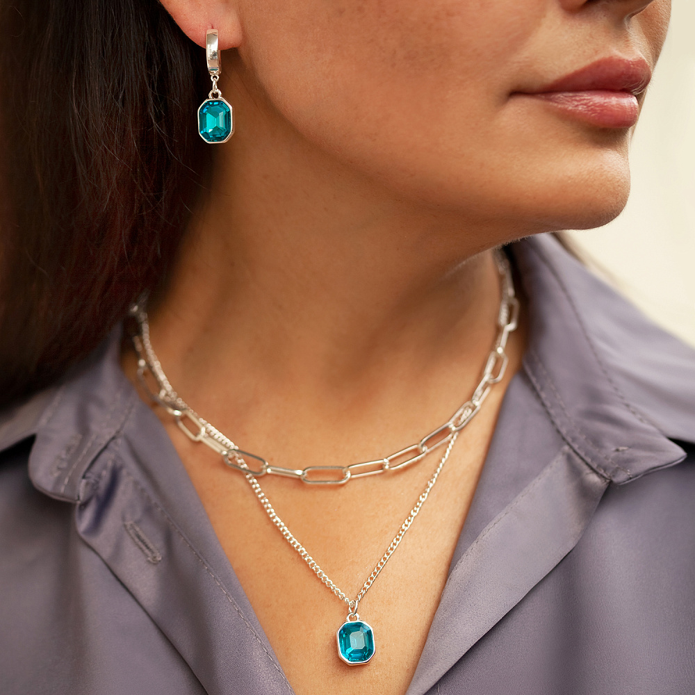 Fiore Luna Колье Aquamarine Fiore Luna *LN6103 S Арт.: *LN6103 S