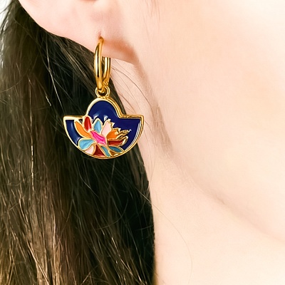 Серьги  Fiore Luna  AE13598-2 