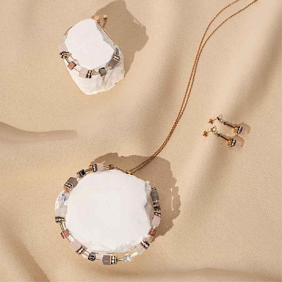 Колье Rose-Grey  Coeur de Lion  3035/10-1912 