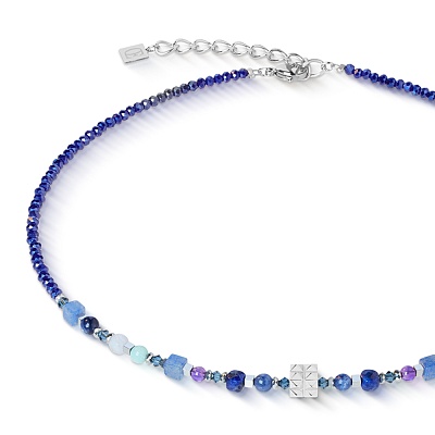 Колье Blue  Coeur de Lion  4347/10-0700 