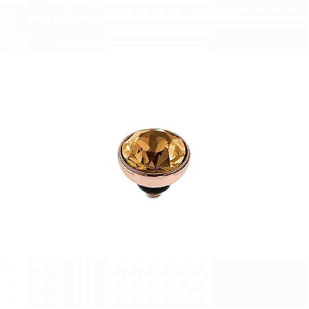 Qudo Шарм Bottone Topaz 8 мм Арт.: 680192 BR/RG