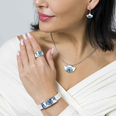 Серьги  Fiore Luna  AE03599-11A 