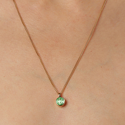 Колье ETTE SG LIGHT GREEN  Dyrberg Kern  460511 