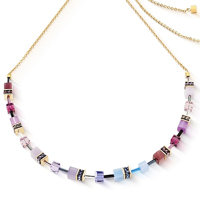 Колье Purple-Blue  Coeur de Lion  3030/10-0807 