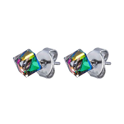 Пусеты Crystal Holographic SWE0127/1 H S 