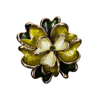 Брошь Цветок XZ1153.19 G/G 