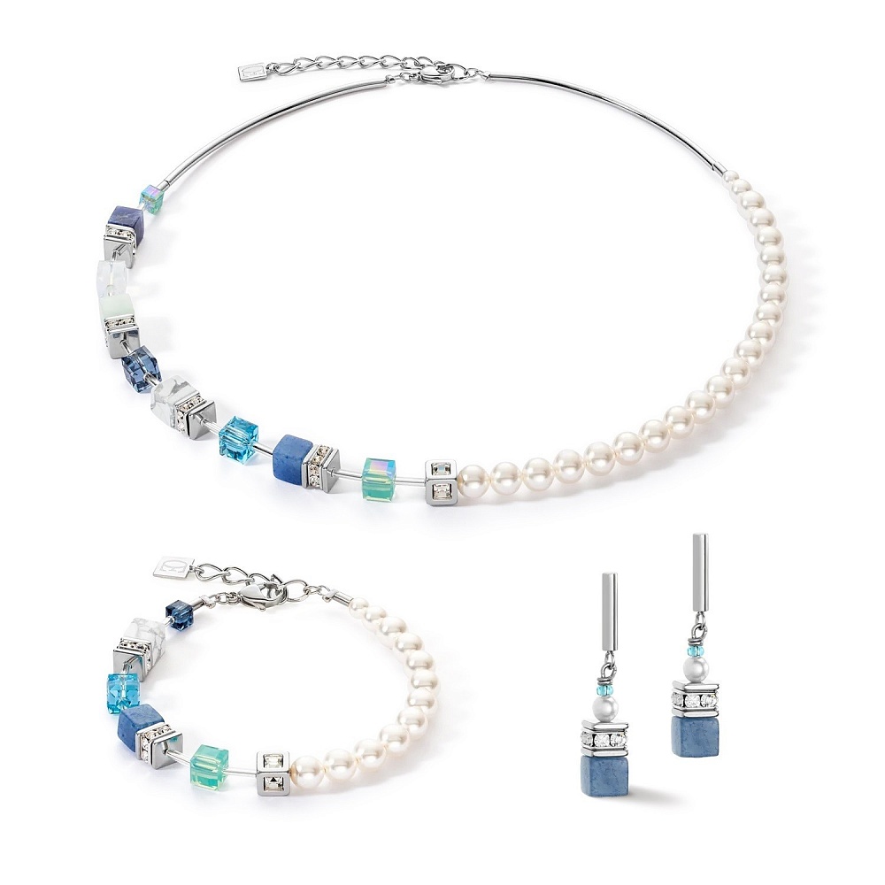 Coeur de Lion *Колье Blue-aqua Арт.: *5086/10-0737
