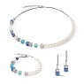 *Колье Blue-aqua Арт.: *5086/10-0737