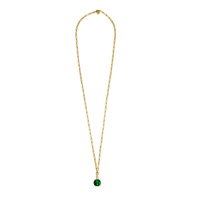 Колье GLORY SG EMERALD GREEN / CRYSTAL Dyrberg Kern 470145 470145 