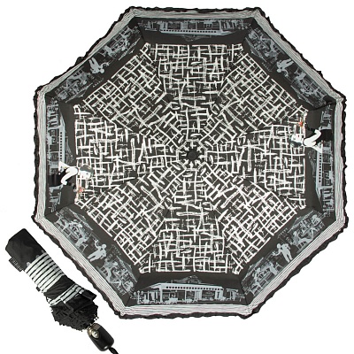 Зонт складной EMME M442-OC Cafe De Paris Black  Emme  product-1929 