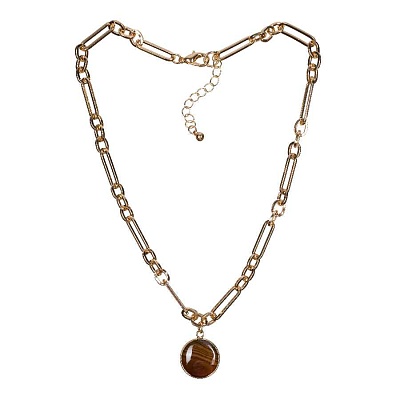 Колье COFFE AGATE LN5148 BR/G 