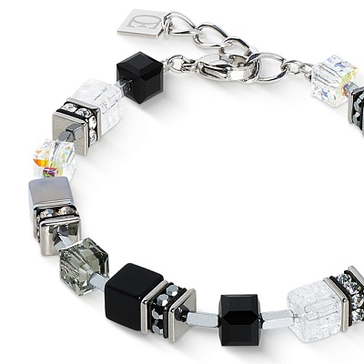 Браслет Black-Silver  Coeur de Lion  3039/30-1317 