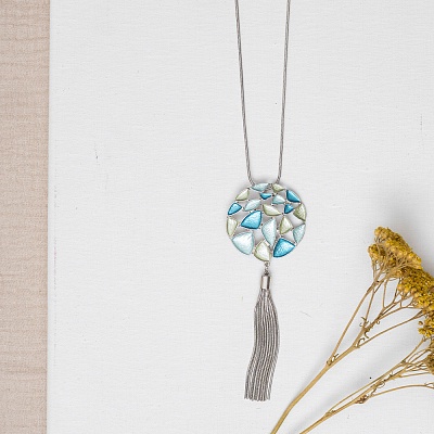 Колье Мозаика  Shadore  BXL3789.20 BL/S 