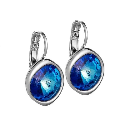 Серьги Royal Blue Delite 2  Fiore Luna  A1902.23 BL/S 