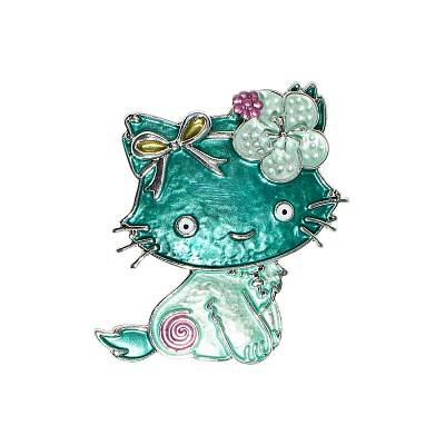 Брошь KITTY XZ1444.20 G/S 