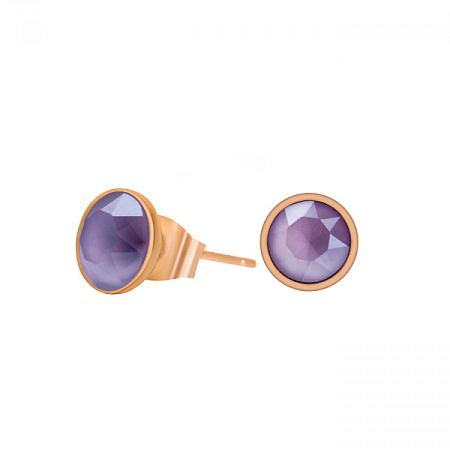 Fiore Luna Пусеты Crystal Lilac Fiore Luna SWE298 CL RG Арт.: SWE298 CL RG