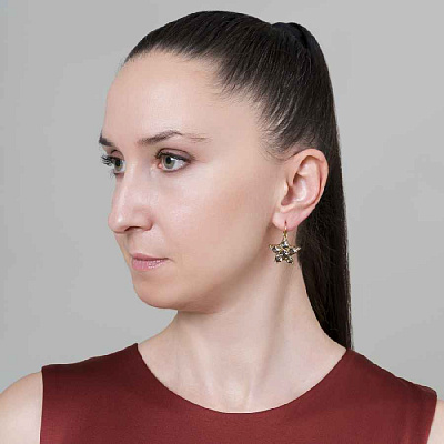 Серьги LIBRA SG GREY  Dyrberg Kern  450013 