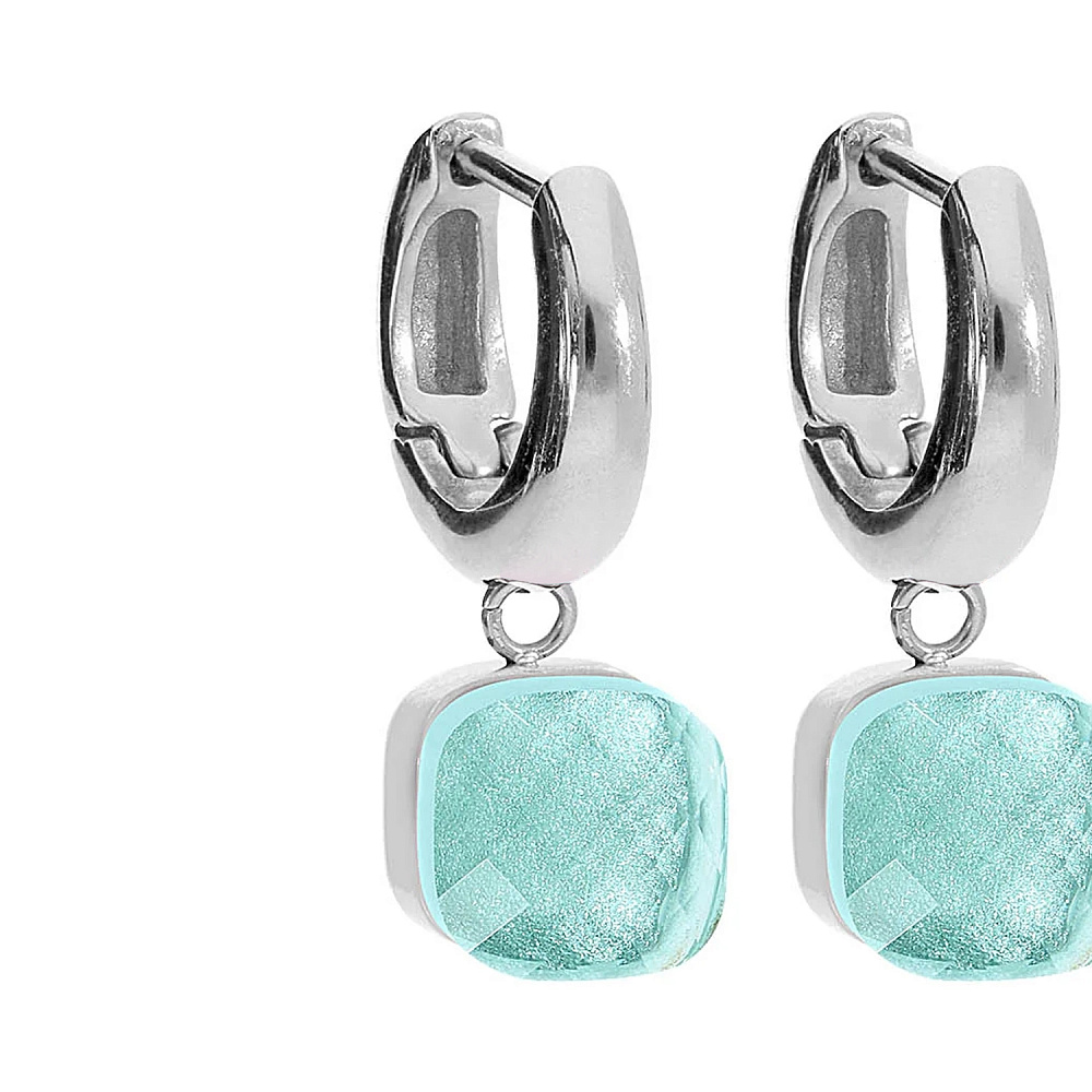 Qudo Серьги Firenze soft aqua Qudo 300411 BL/S Арт.: 300411 BL/S
