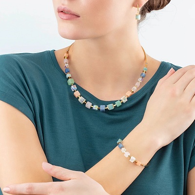 Колье Multicolour Gentle  Coeur de Lion  4425/10-1576 