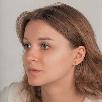 Пусеты  Vitrail Medium  Fiora Luna  SWE2127/1 VM S 