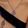 Колье TIVOLA UNICA big (S/P) Light rose 3cm Арт.: 420530