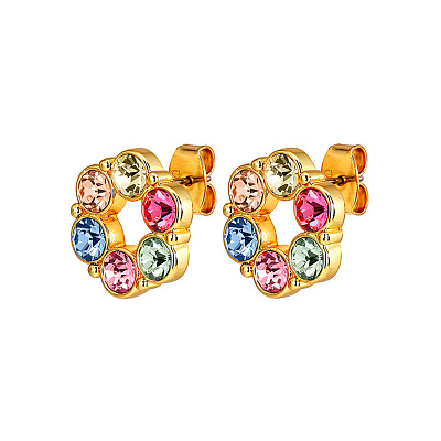 Серьги URSULA SG PASTEL MULTI Dyrberg Kern 440074 440074 