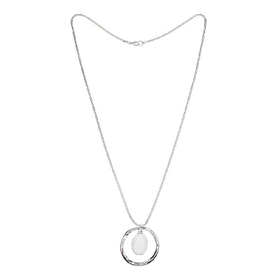 Колье WHITE OPAL LN5138 BW/S 