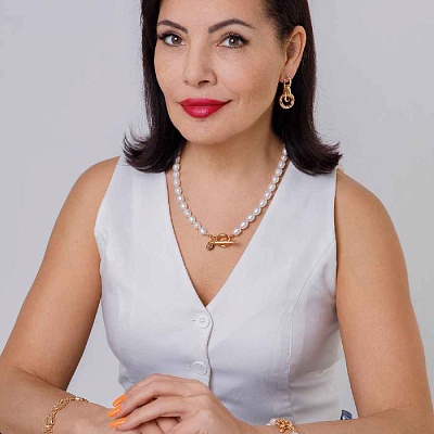 Колье String of Pearle Togl  Fiore Luna  BL4503 G 