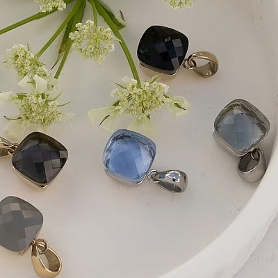 Колье FIRENZE (S) Light Grey  Qudo  107000/48-5223 