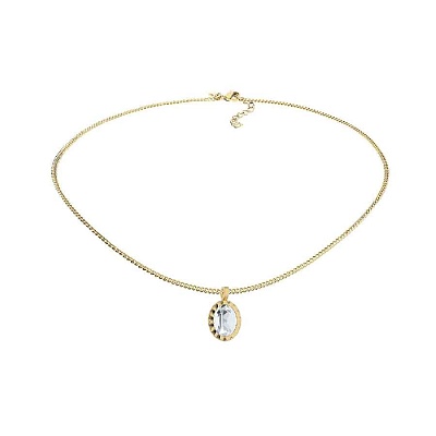 Колье TIVOLA UNICA big (G/P) Crystal 3cm 420501 