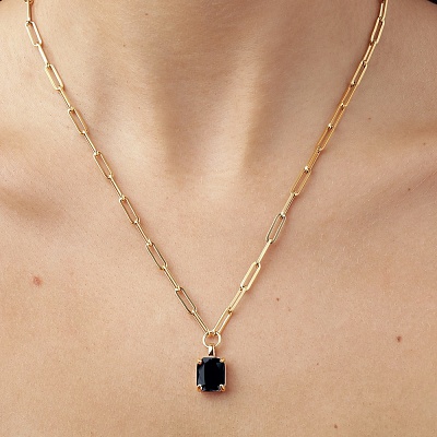 Колье  OCTA SG BLACK  Dyrberg Kern  470103 