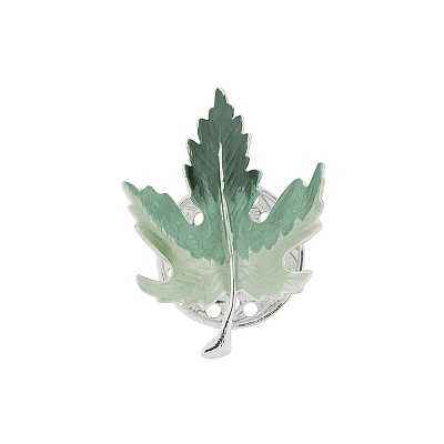 Брошь Клен XZ0834.16 G/S 