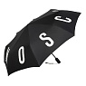Зонт складной Moschino 8911-OCA M logo Black Арт.: product-3542
