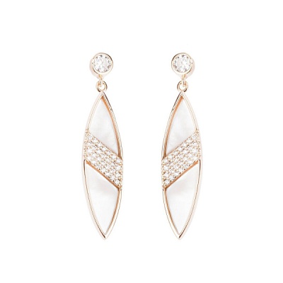 *Серьги  Fiore Luna  *AP3726.D BW 