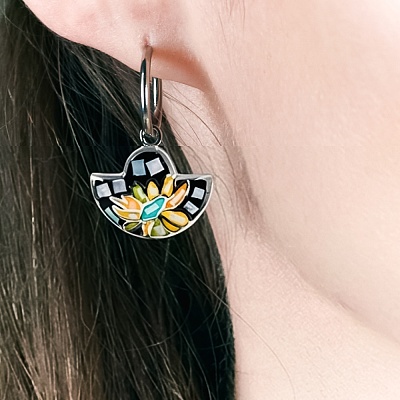 Серьги  Fiore Luna  AE13598-1A 