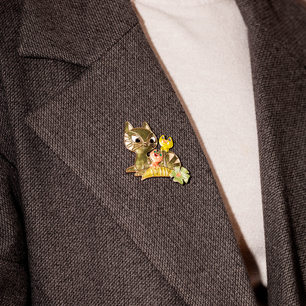 Shadore Брошь Семейка Арт.: XZ1453.19 G/G